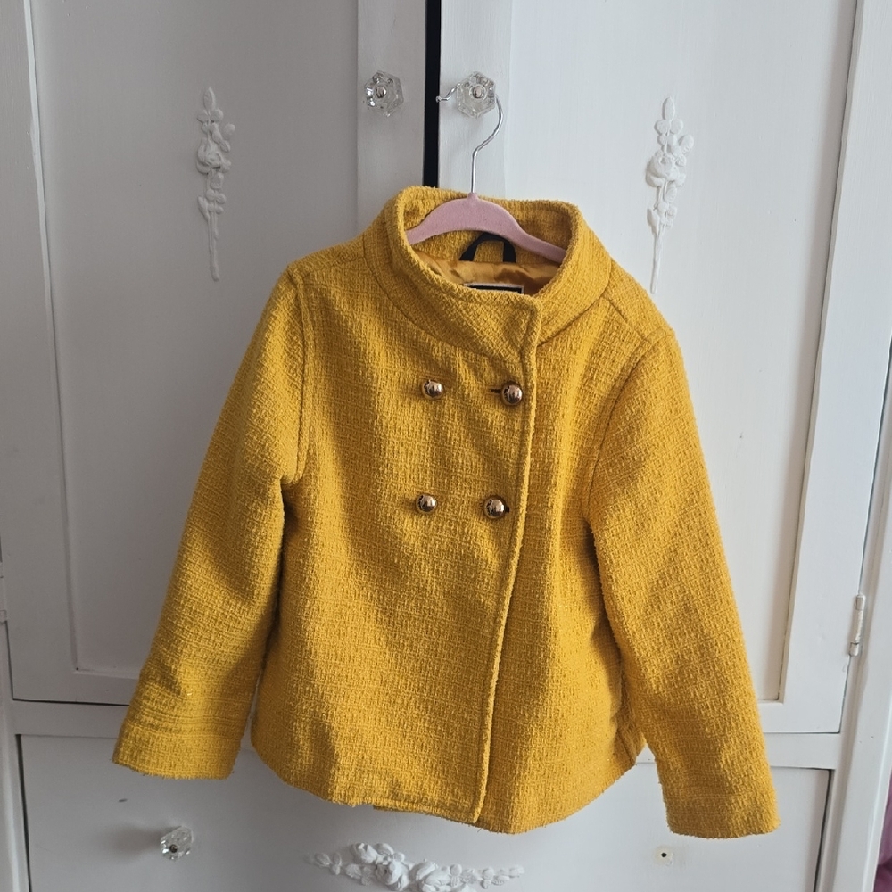 Gymboree Mustard Pea Coat for Kids